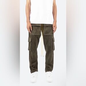 MNML Dark Olive Cargo Pants